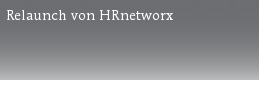 Relaunch von HRnetworx